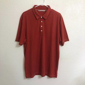 Travis Mathew Polo Adult XL Red Golf Shirt Short Sleeve Mens